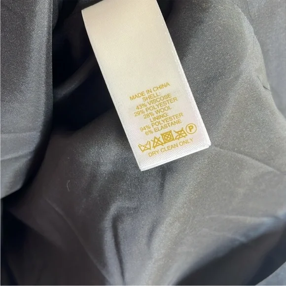 Kate Spade EUC Wool Textured Tweed Fit Flare Flounce Black Sleeveless Dress - Picture 7 of 10